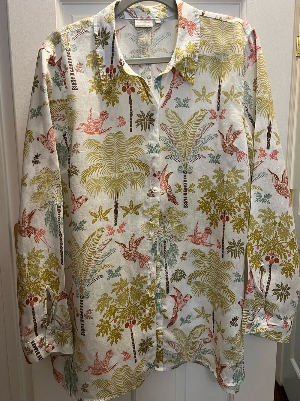 Spartina Linen blouse-XXL-like new!